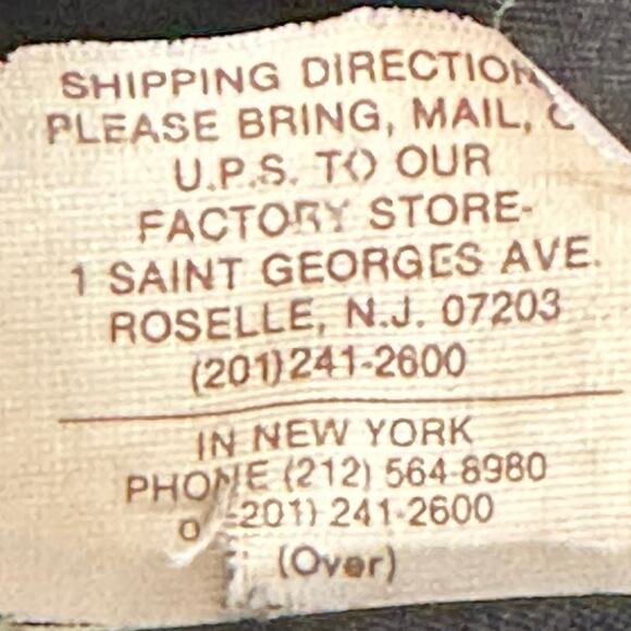 Vintage Hide Out Genuine Leather Trench Coat Black Longline 80s Oversized Small - Picture 9 of 9